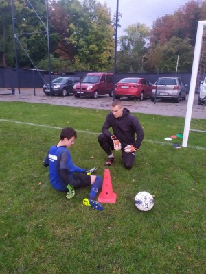 Trening dla bramkarzy w Krakowie