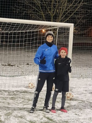 indywidualny trening piłkarski w Krakowie zima