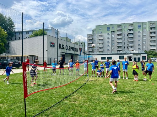 Gra w siatkonogę w Krakowie