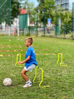 Zajęcia z motoryki dla młodych piłkarzy