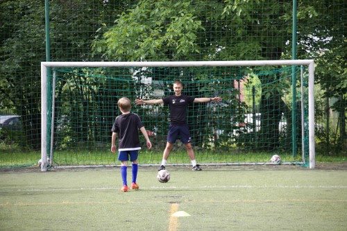 Trening rzutów karnych w Krakowie