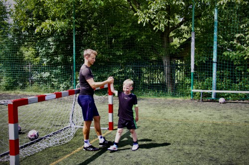 zabawa i uśmiech podczas treningów indywidualnych w Krakowie
