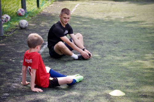Po treningu rozciąganie w Strefie Piłkarza